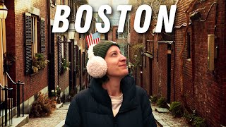 What To Do With One Day In BOSTON! | Freedom Trail, Acorn Street and Harvard!