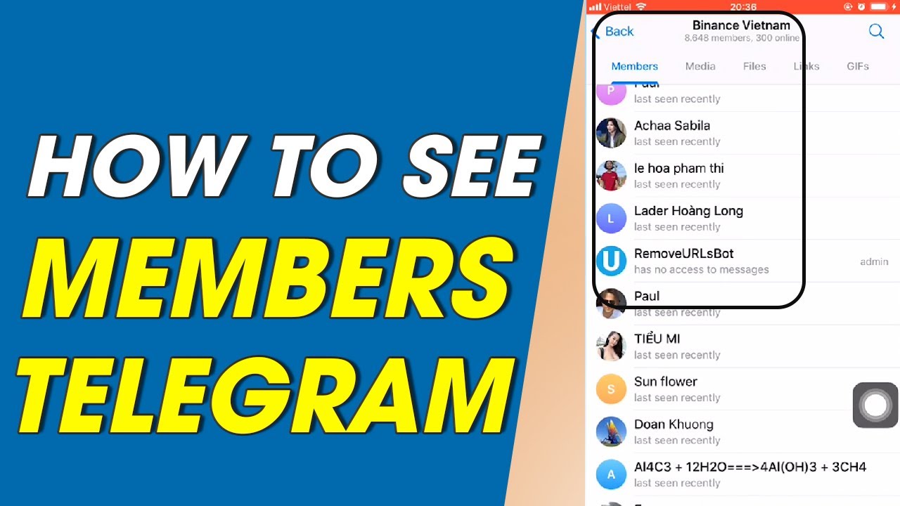 Telegram channels view. Ime Telegram. How to find who see you in Telegram.