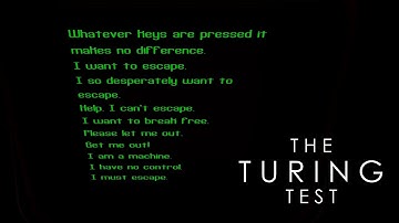 The Turing Test | I AM ROBOT | 2