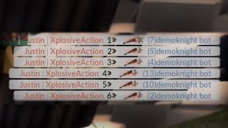How To 𝙀𝙍𝘼𝘿𝙄𝘾𝘼𝙏𝙀 The Demoknight Bot Race (Also Im 22 years old now)
