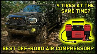 Best Off-Road air compressor? fills 4 tires AT ONCE! Lasfit X4 review