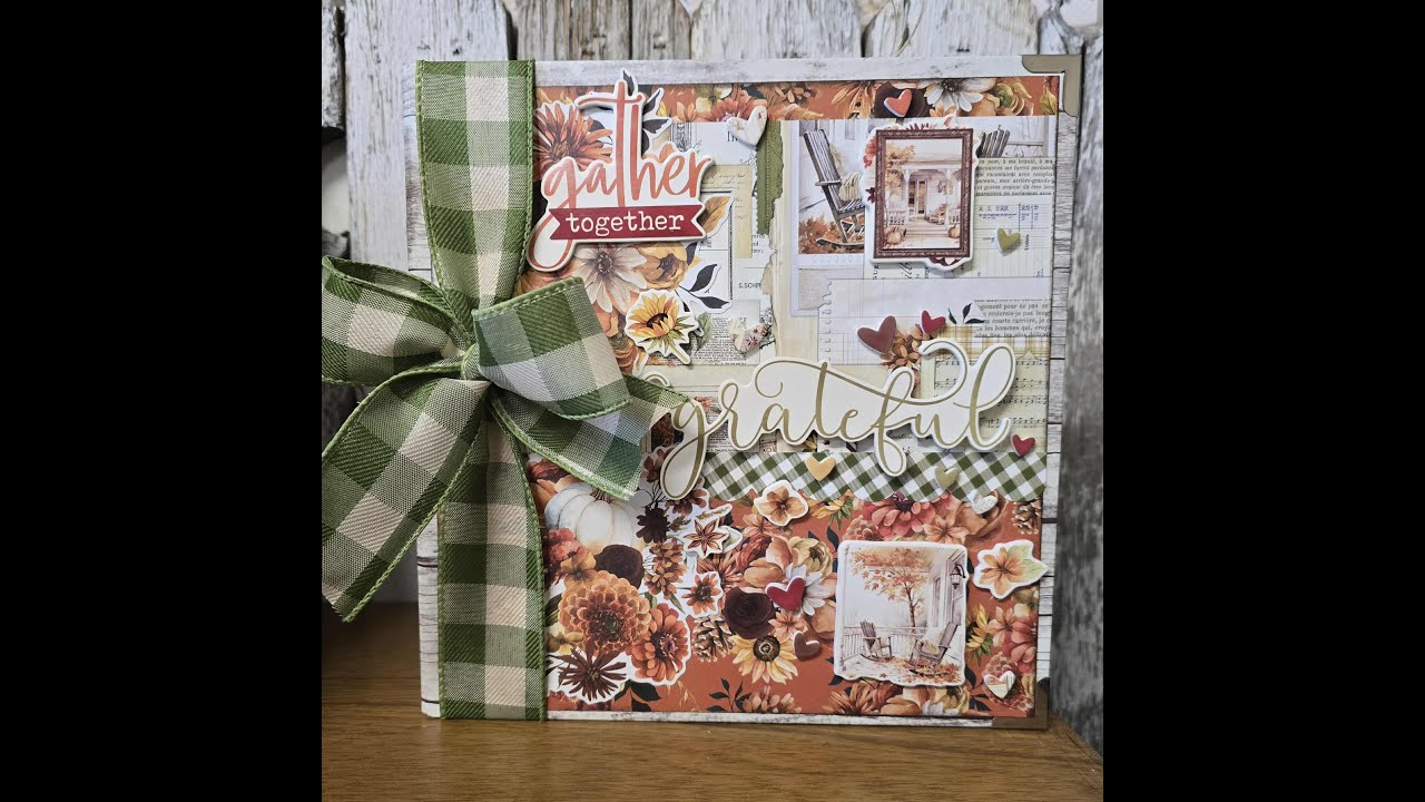 Autumn Breeze 6x8 Binder Album by Tamra Part 1
