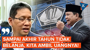 Direstui Prabowo, Menkeu Purbaya "Ancam" Tarik Dana Kementerian yang Tak Becus Serap Anggaran