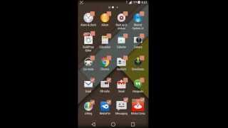 Serajr Xperia Xposed - Z3 Home "Hide Apps Drawer" new feature screenshot 3