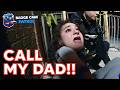 Cocky Teen Learns The Hard Way You Don’t Mess With Illinois Police