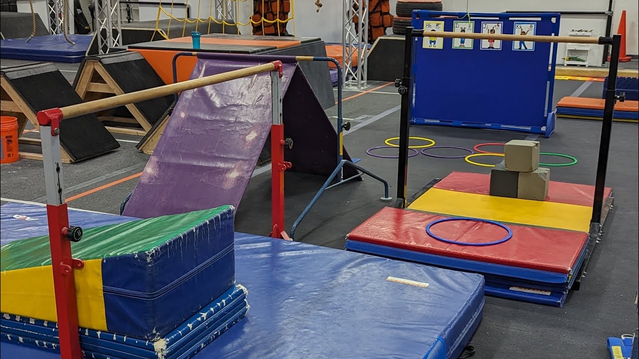 ABC Theme Preschool Gymnastics Bar Rotation YouTube