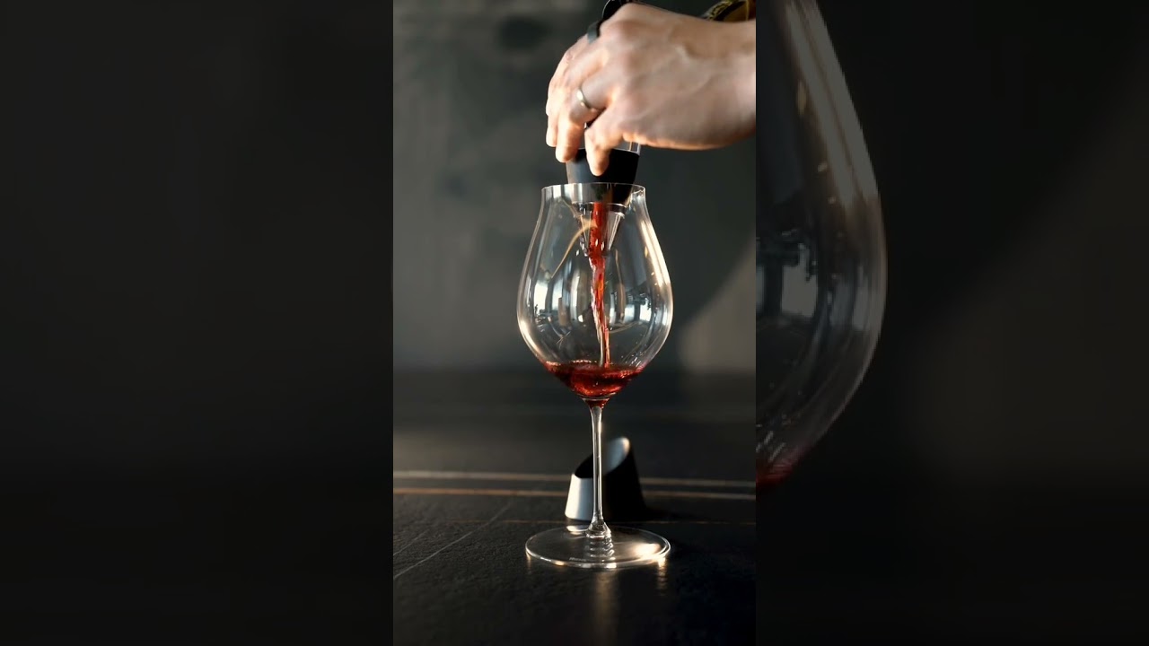 Clear Red Wine Sobering Aerator Pourer Magic Decanter-Quick Aerator Wine Hopper Filter