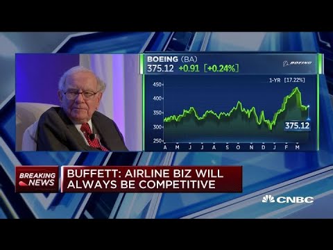 Warren Buffett on buying more Delta shares