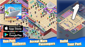 Port Tycoon - Idle Game Gameplay Walkthrough Part 1 (Android, IOS)