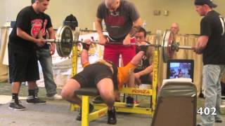 Straight Edge Derek APF MI State Powerlifting Meet