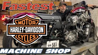 SPEED SECRETS AND INSIDE LOOK AT WORLD’s FASTEST HARLEY DAVIDSON STREET BIKE AND DRAG RACING SHOP! screenshot 3