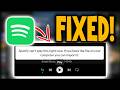 How To Fix Spotify Can't Play This Right Now - Easy Guide