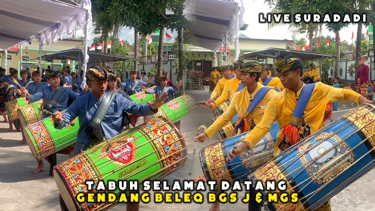 TABUH PENDATANG GENDANG BELEQ MGS & BGS JUNIOR DI GAWE BELEQ SURADADI