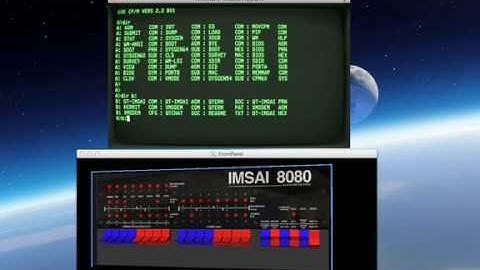 IMSAI 8080 dialing with modem into ARPANET