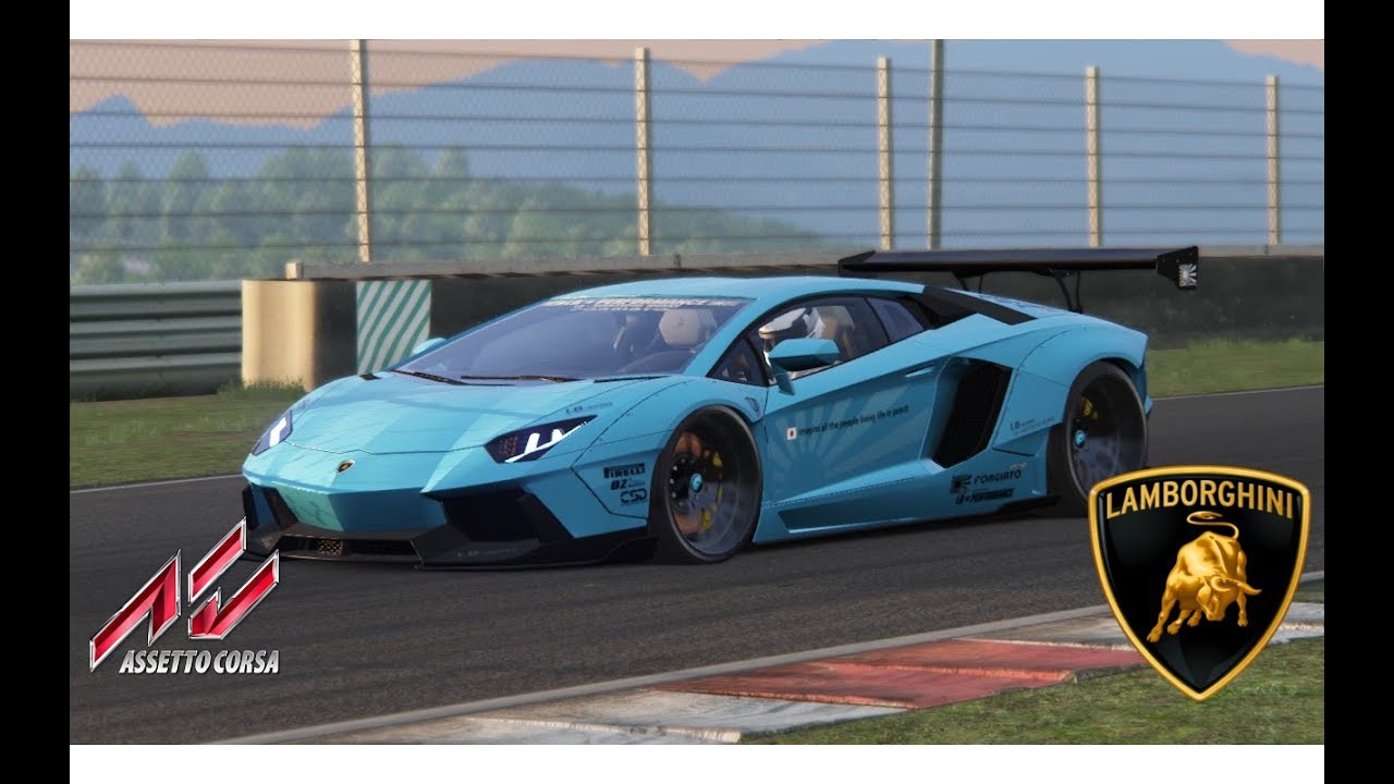 Assetto Corsa Aventador Liberty Walk Drive (MOD) YouTube