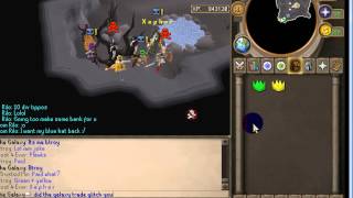the gelaxy trying too trade glitch