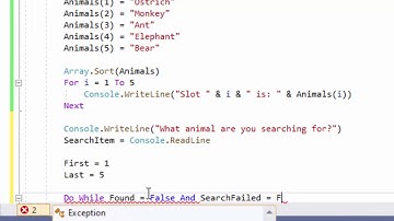 Computer Science 9618: Paper 4 Binary Search