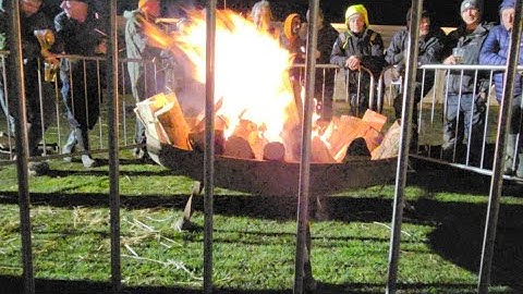 Detectival Firepit Live & goodnight from the tent.