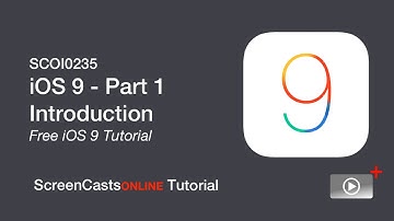 Full Free Tutorial - iOS 9 Part 1 - Introduction