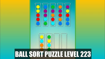 Ball Sorting Puzzle Game Level 223 | Ball Sort Puzzle Level 223 | GamingOn