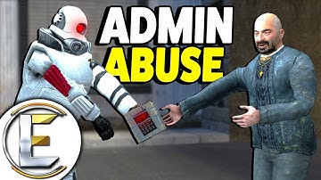 ADMIN ABUSE WITH NEW WEAPON - Gmod DarkRP SuperAdmin (Badmin Shows Players How To Get Free Items)