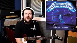 Metallica!  Ride The Lightning guitar gear SECRETS.