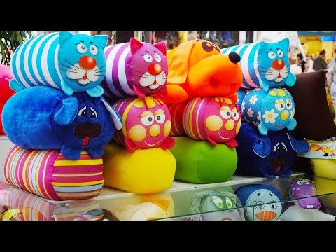 Антистрессовые игрушки - рекламный ролик для торгового центра