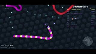 how to eat more &quot;Chase&quot; pellets to get bigger in the game sever |slither.io