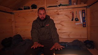 First solo overnight in a new forest hut, construction of a hut in the forest, shelter and bushcraft by Simple Life 51,940 views 11 months ago 30 minutes
