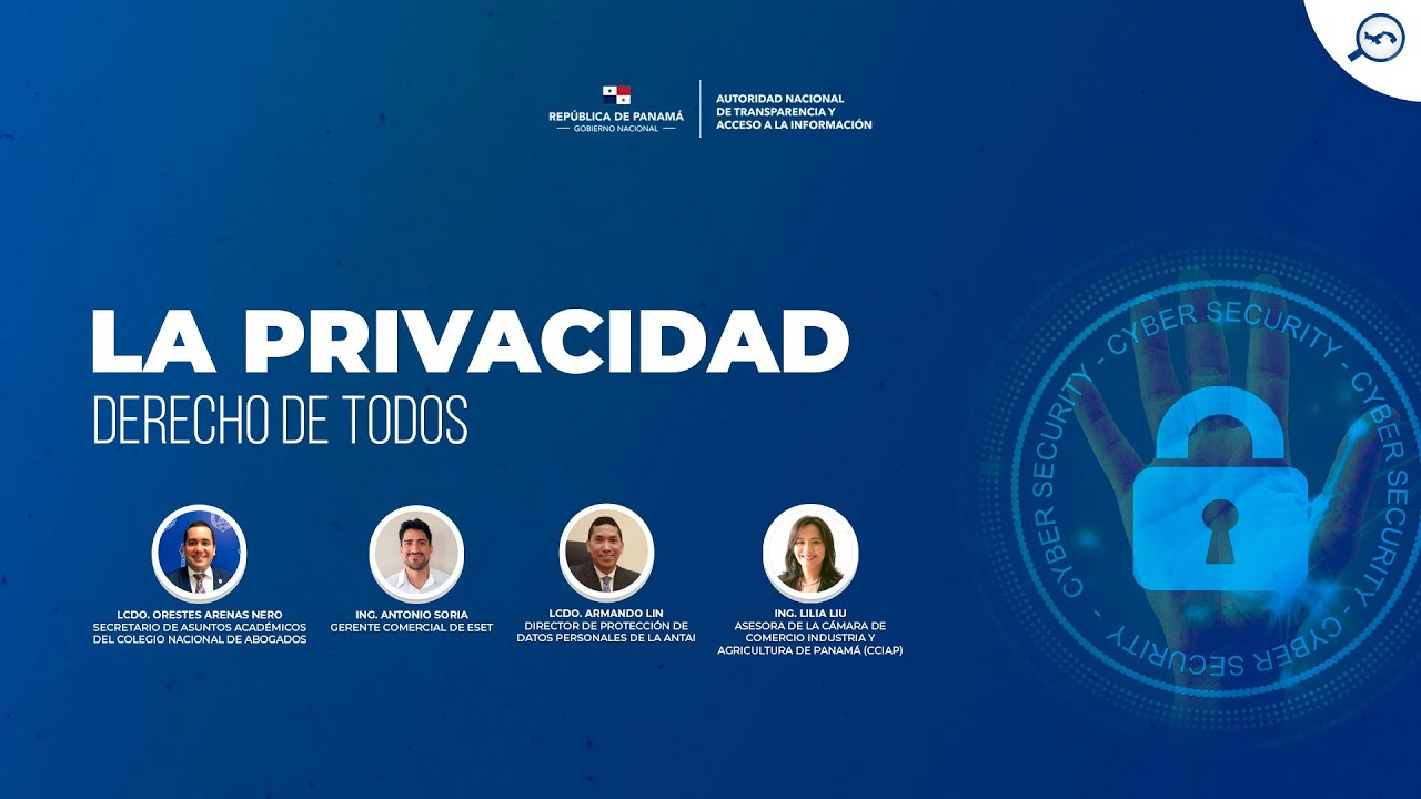 La Privacidad Derecho de Todos YouTube