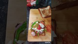 easy bread breakfast # short videos