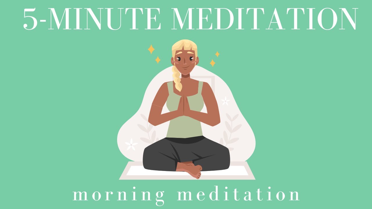 5 Minute Guided Morning Meditation for Positive Energy ☀️Best Version ...