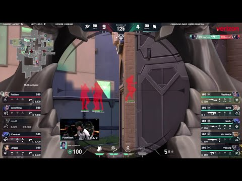 PRX vs. DRX – VALORANT Champions Paris 2025 – Match Highlights #valorant #valorantchampions #shorts
