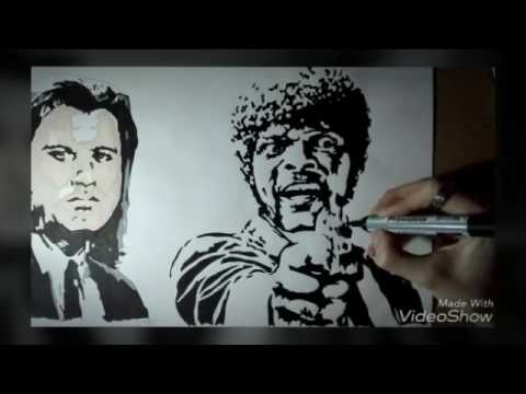 Drawing Pulp Fiction - YouTube