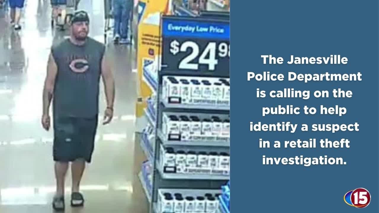 Janesville Police Department asks for help in identifying theft suspect ...