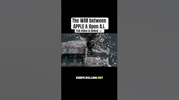 The WAR between Apple & Open A.I. 😳 - #shorts #ai #technology