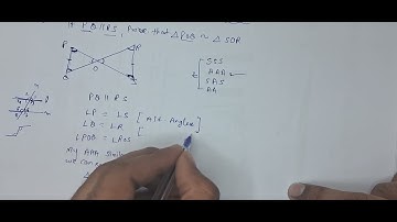 chapter 6 || Example 4  || PQ||RS , Prove that Triangle POQ ~ Triangle SOR class 10th  #ncert #cbse