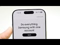 How To Login To Your Samsung Account On iPhone!