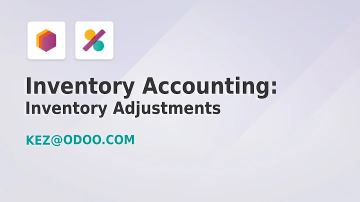 Inventory Accounting: Inventory Adjustments - Odoo 17 (Part 7 of 11)