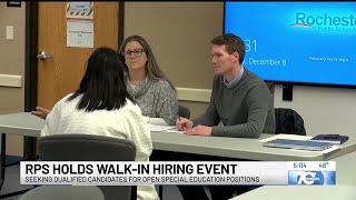 RPS hosts hiring event to fill special education positions
