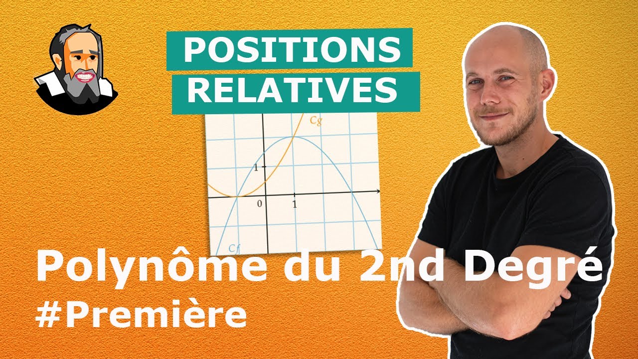 Étudier la position relative de 2 polynômes du 2nd degré - Première