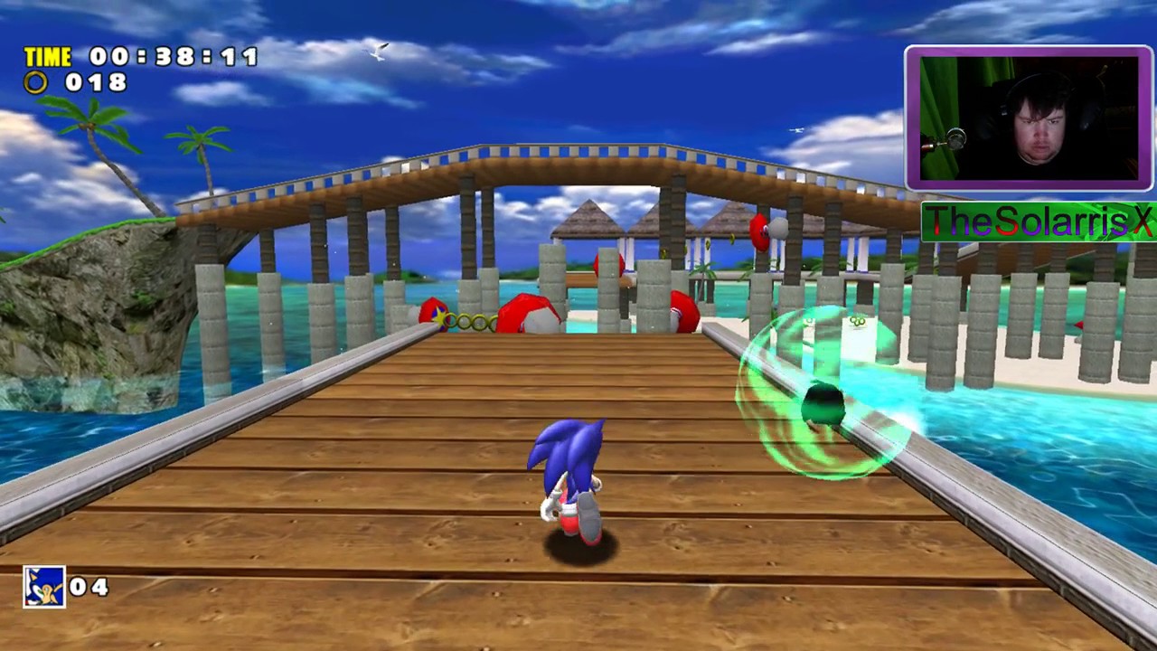 sonic adventure dx pc sidebars