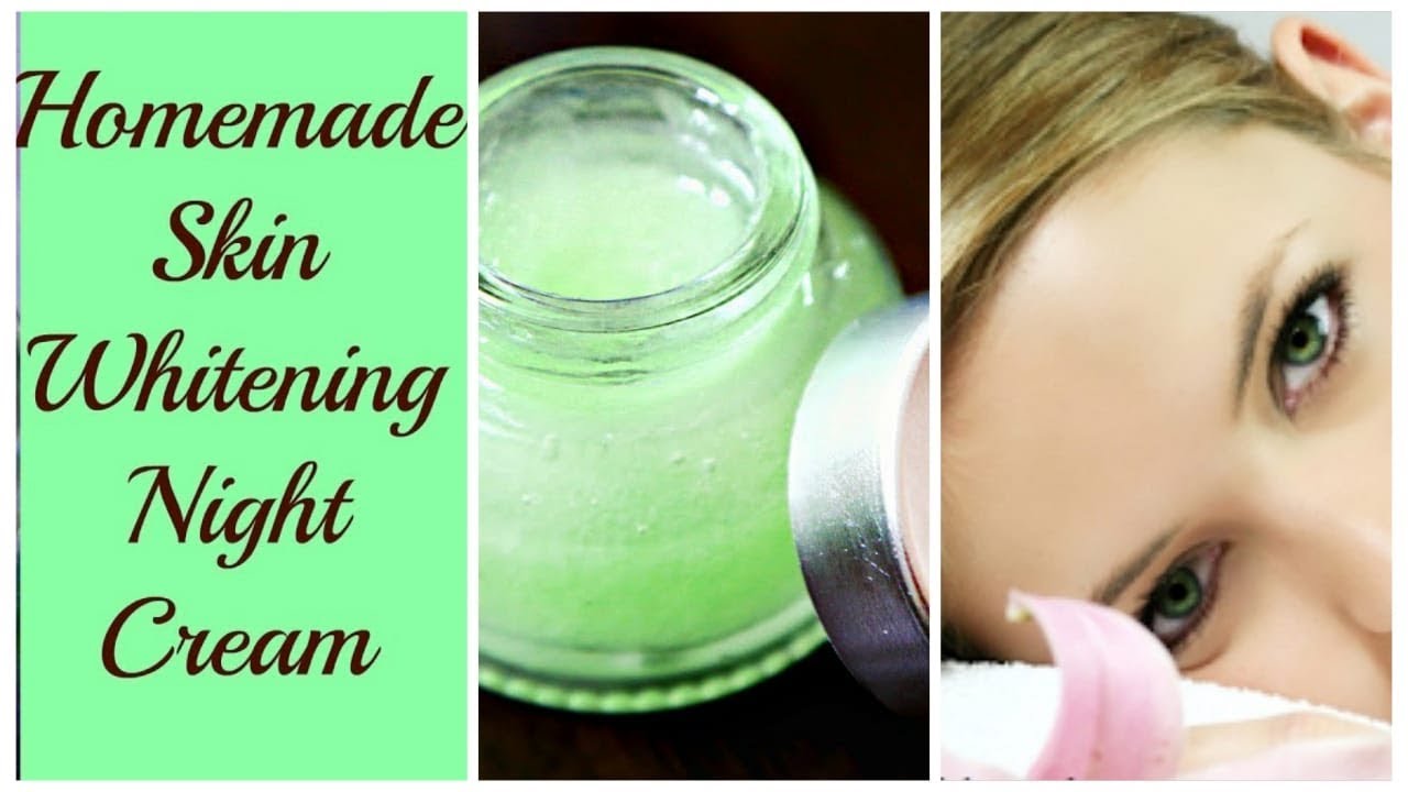 Home made whitening night cream ll Night cream ll Skin whitening cream