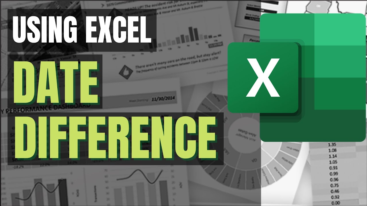 excel-tutorial-no-012-using-date-difference-function-youtube