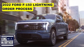 2022 FORD F-150 LIGHTNING ORDER PROCESS - Things you should be asking your dealer