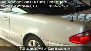 2000 Mercedes-Benz CLK-Class Clk320 - for sale in Marina Del