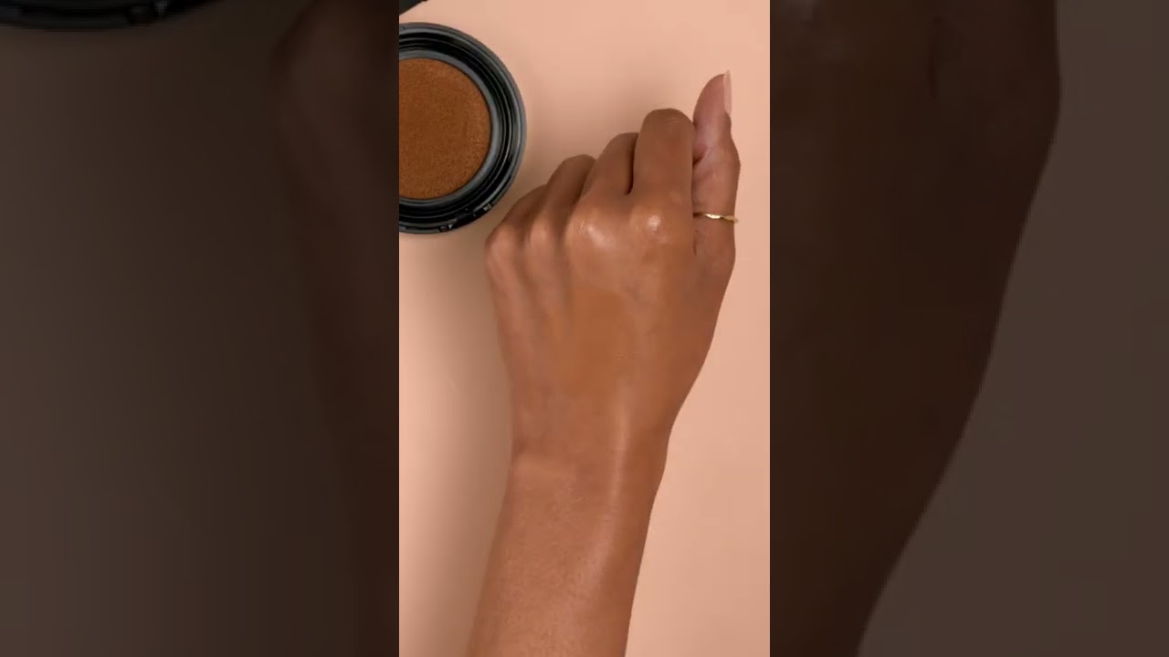 Trying the NEW fmg Cashmere Cushion Foundation