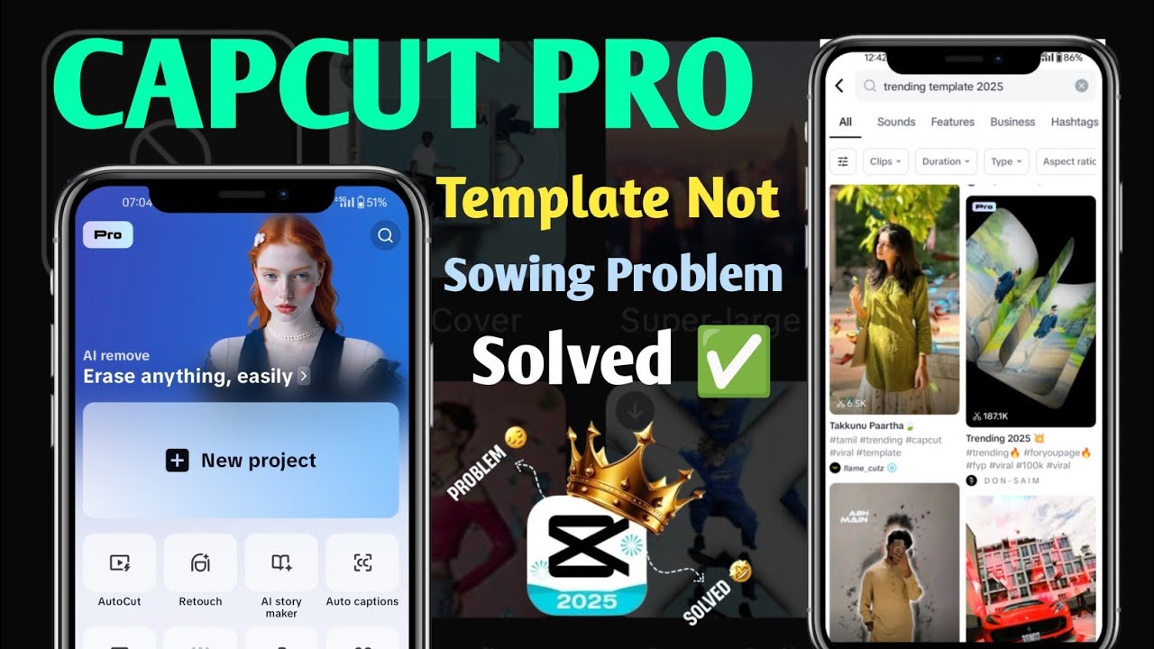 Capcut me template kaise use kare | Capcut no internet problem | How to ...