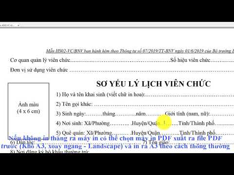 Video Hướng dẫn in 2 mặt trang khổ A4 sang khổ A3 gấp dạng... - youtube