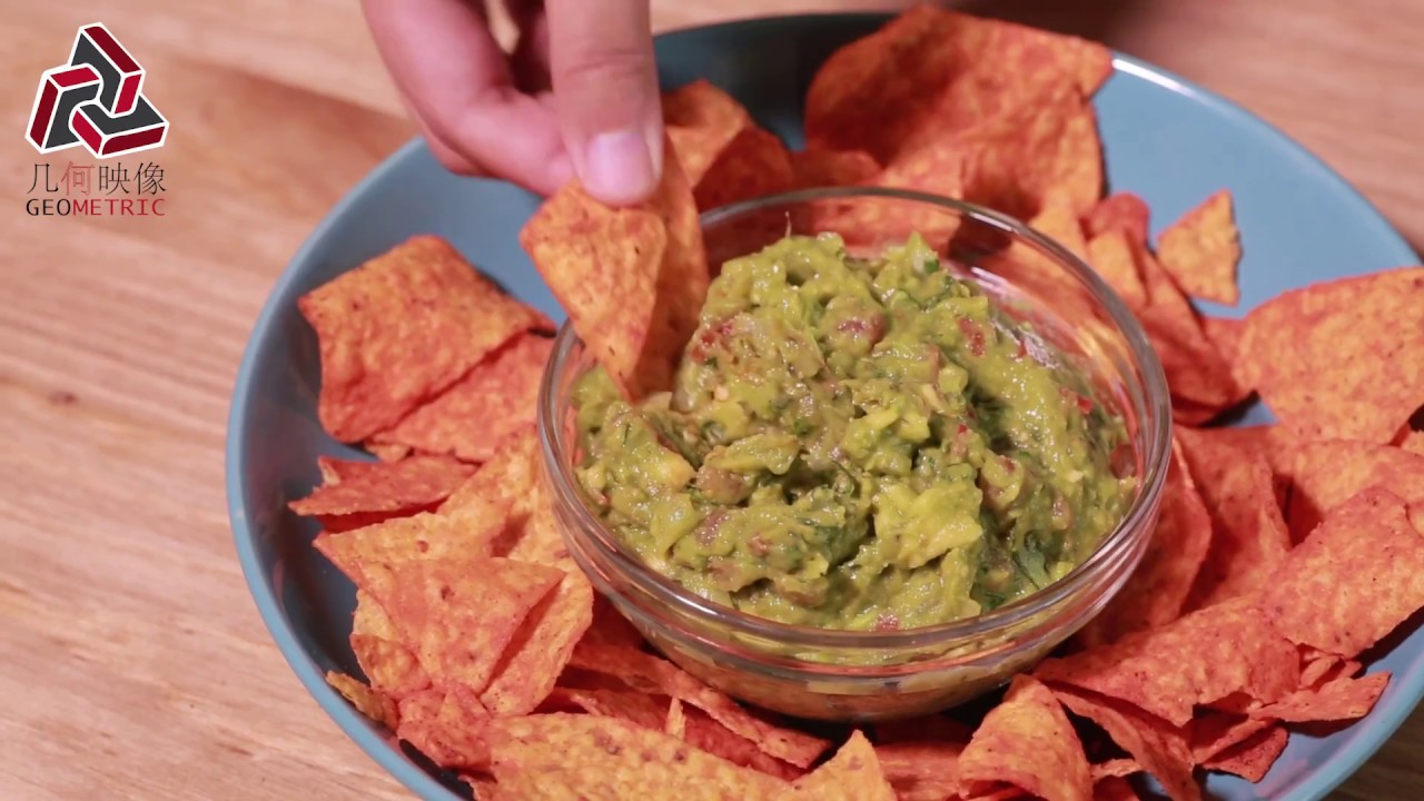 牛油果醬，把玉米片吃出墨西哥風味 | How to cook Guacamole perfect for tortilla chips [ Geometric Image | 几何映像 ]